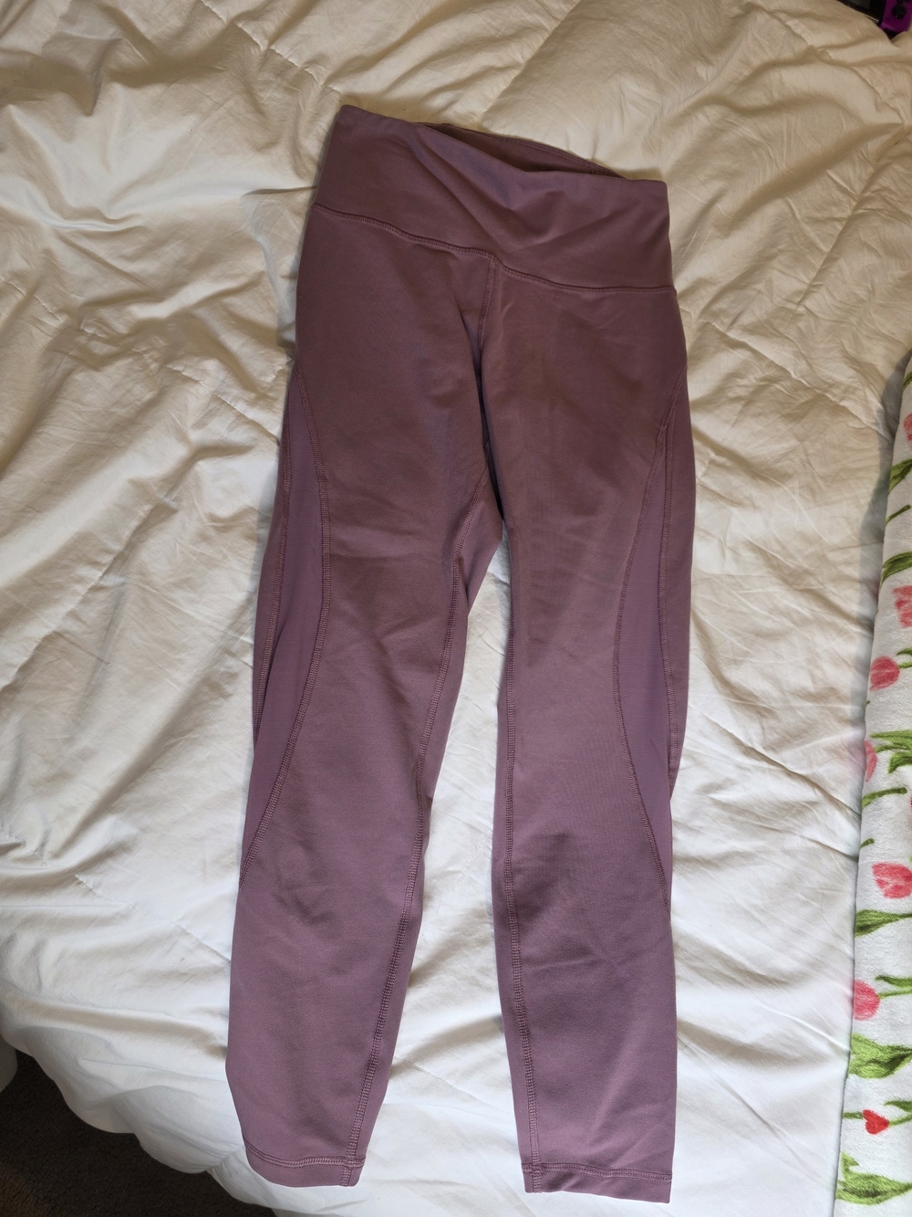 Old Navy Mauve High-Waist Active Leggings